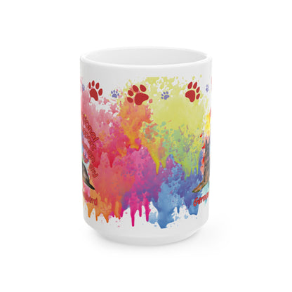 Emotional Support Human for my German Shepherd Coffee Mug