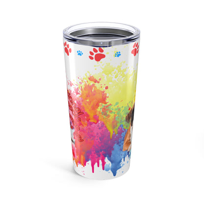 Emotional Support Human for my boxer Coffee Tumbler