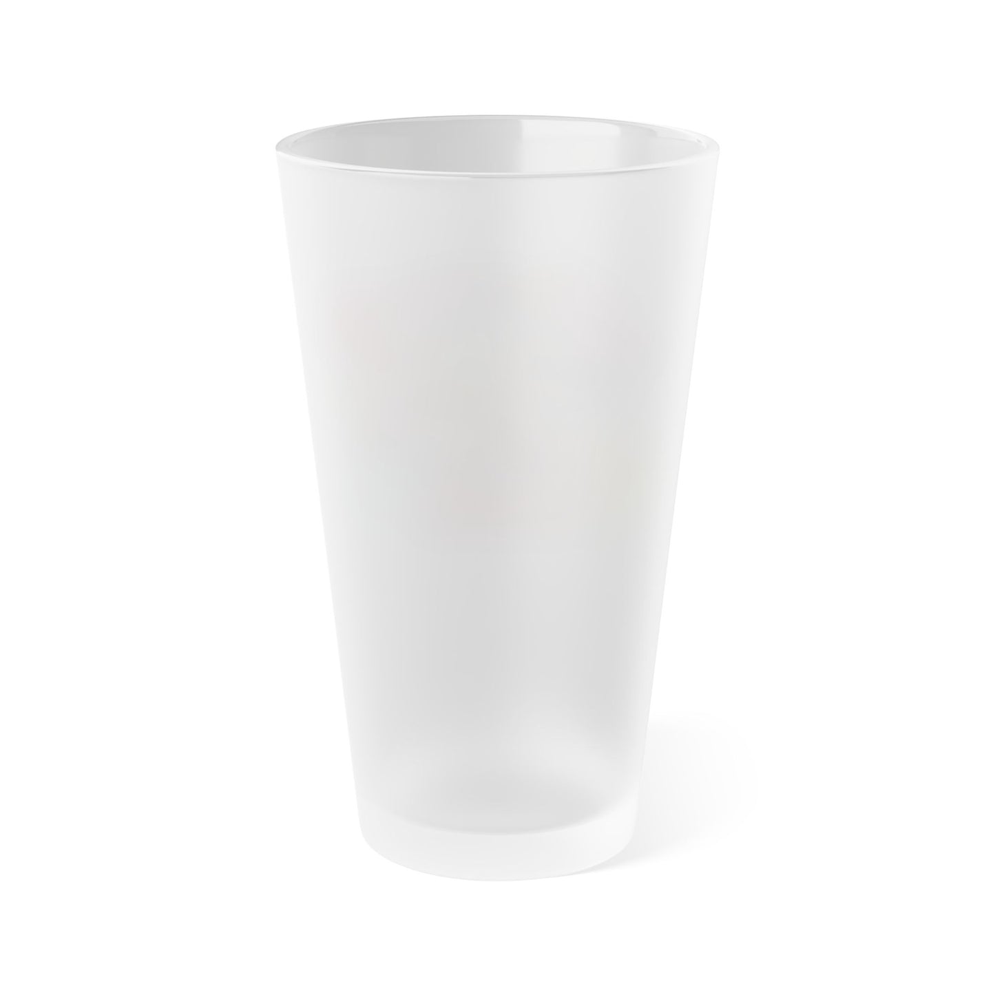 Emotional Support Human for my Shiba Inu Frosted Pint Glass