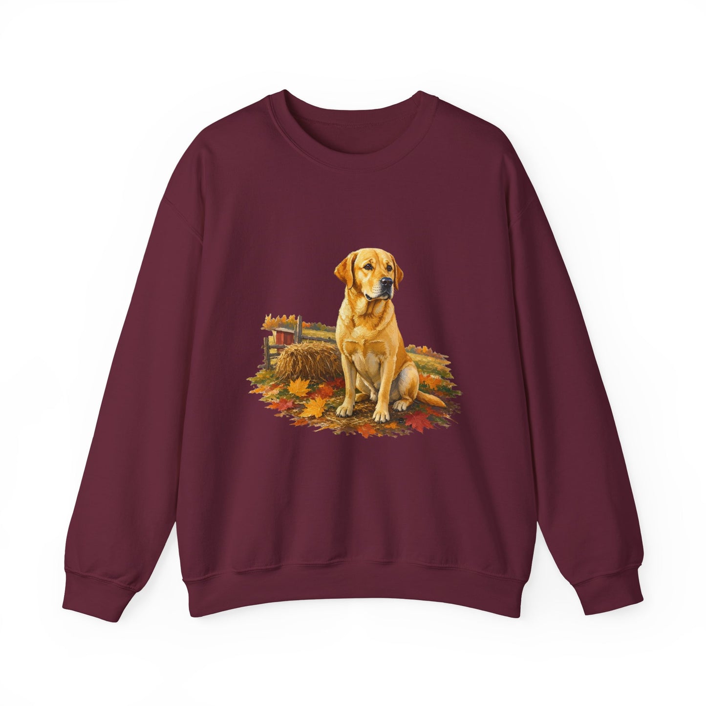 Golden Labrador Retriever Sweater Weather Sweatshirt