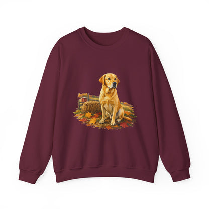 Golden Labrador Retriever Sweater Weather Sweatshirt