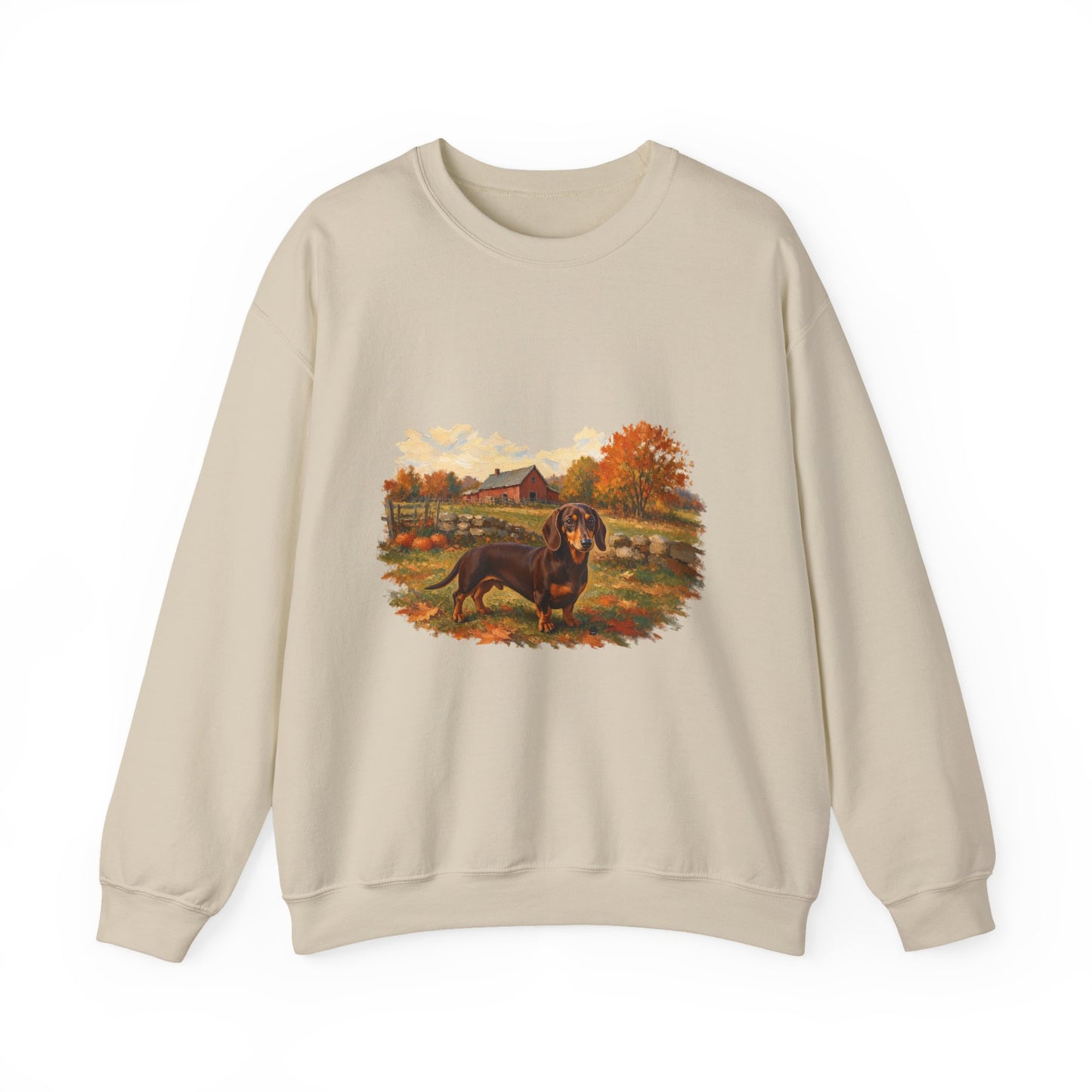 Smooth Hair Dachshund Sweater Weather Sweatshirt