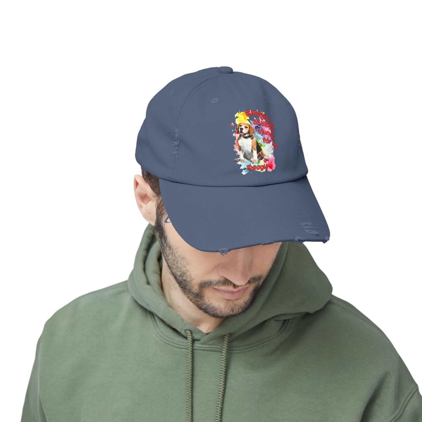 Emotional Support Human for my Beagle Hat