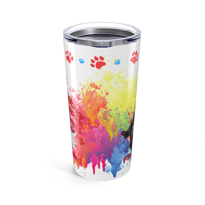 Emotional Support Human for my French Bulldog Coffee Tumbler