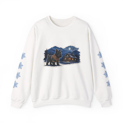 Scottish Terrier Smoky Mountain Christmas Sweatshirt