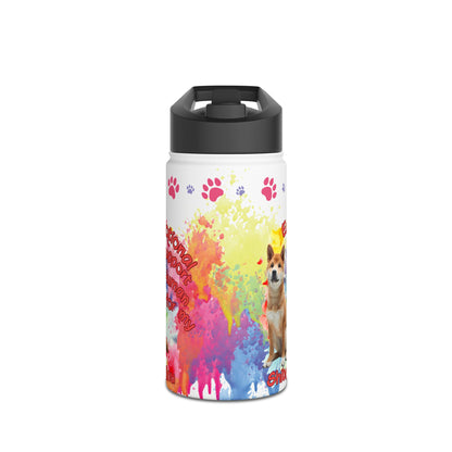 Emotional Support Human for my Shiba Inu Water Bottle