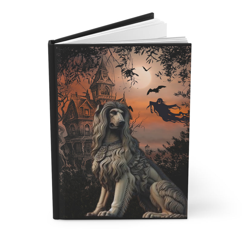 Afghan Hound Gargoyle Hardcover Journal