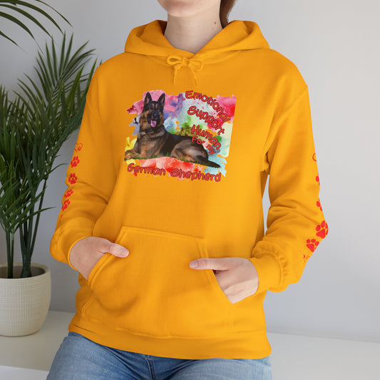 Emotional Support Human for my German Shepherd Hoodie