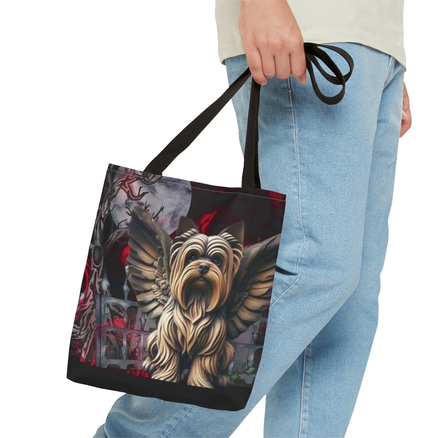 Yorkshire terrier Gargoyle Tote Bag