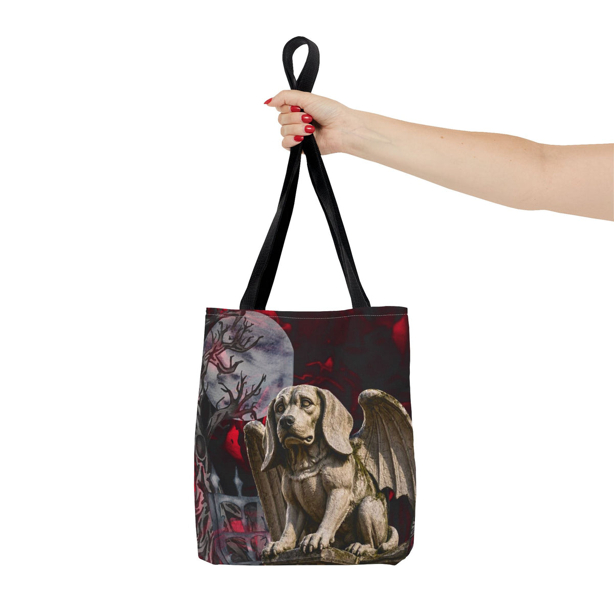 Beagle Angelic Gargoyle Protector Tote Bag
