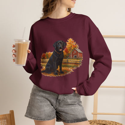 Black Labrador Retriever Sweater Weather Sweatshirt