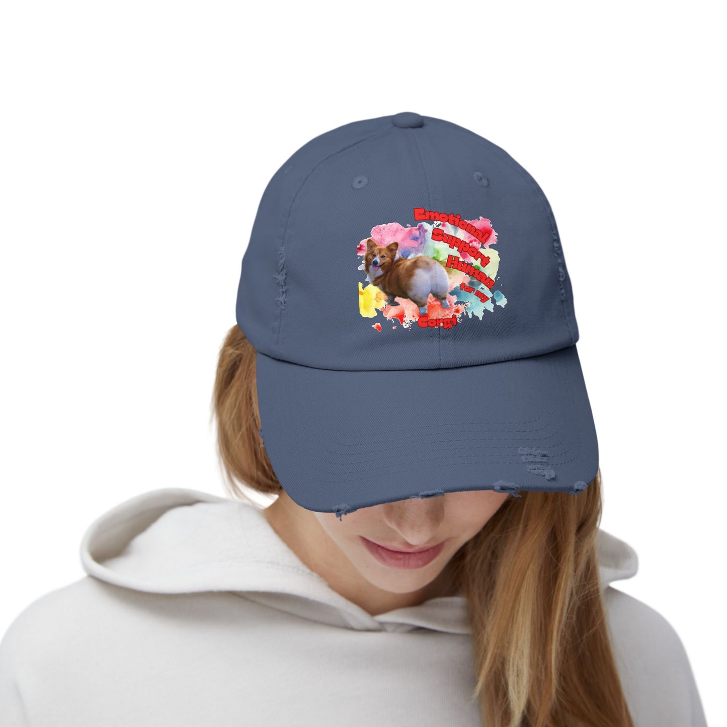 Emotional Support Human for my Corgi Hat