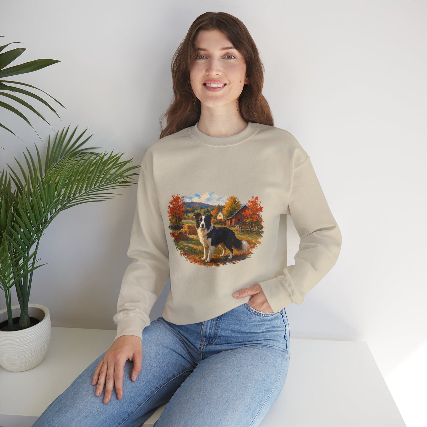 Border Collie Sweater Weather Sweatshirt