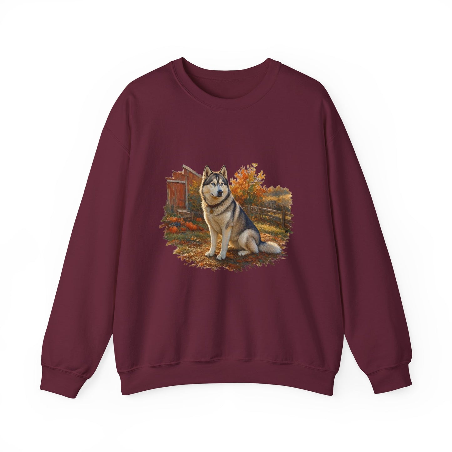 Siberian Husky Sweater Weather Sweatshirt