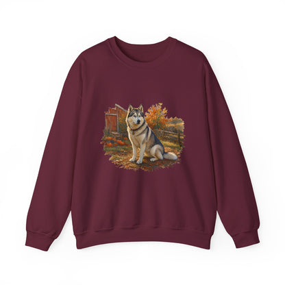 Siberian Husky Sweater Weather Sweatshirt