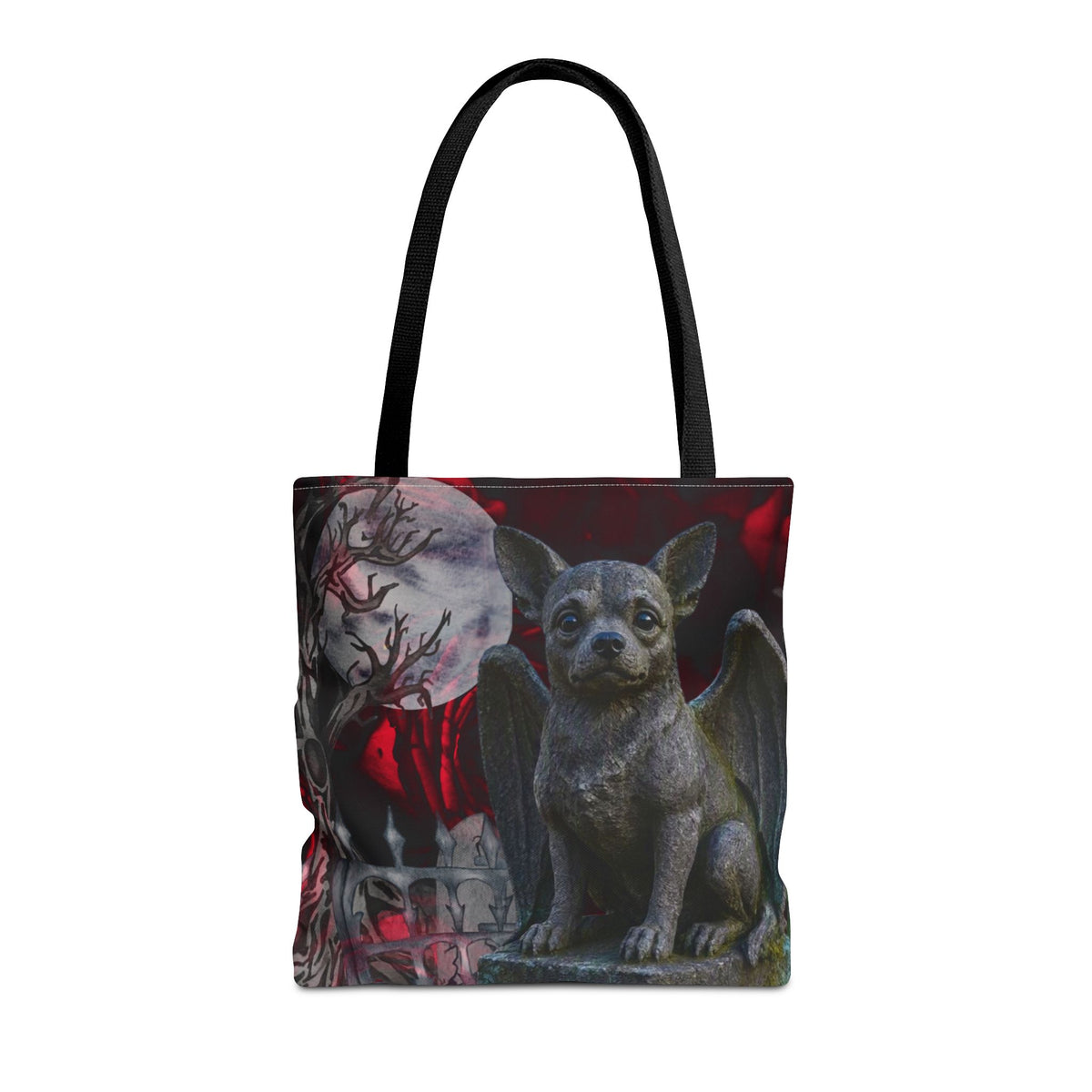 Chihuahua Angelic Gargoyle Protector Tote Bag