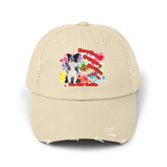 Emotional Support Human for my Border Collie Hat