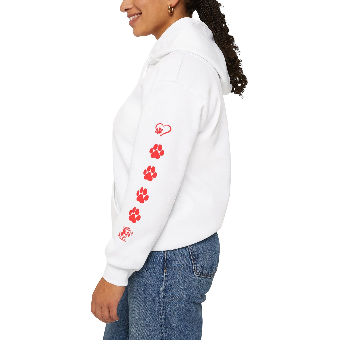 Emotional Support Human for My Beagle Pullover Hoodie