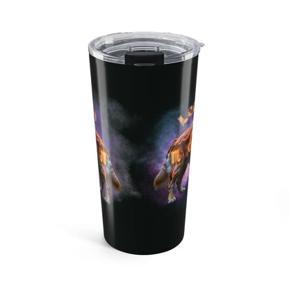 Celestial Leo Golden Retriever 20oz Stainless Steel Tumbler