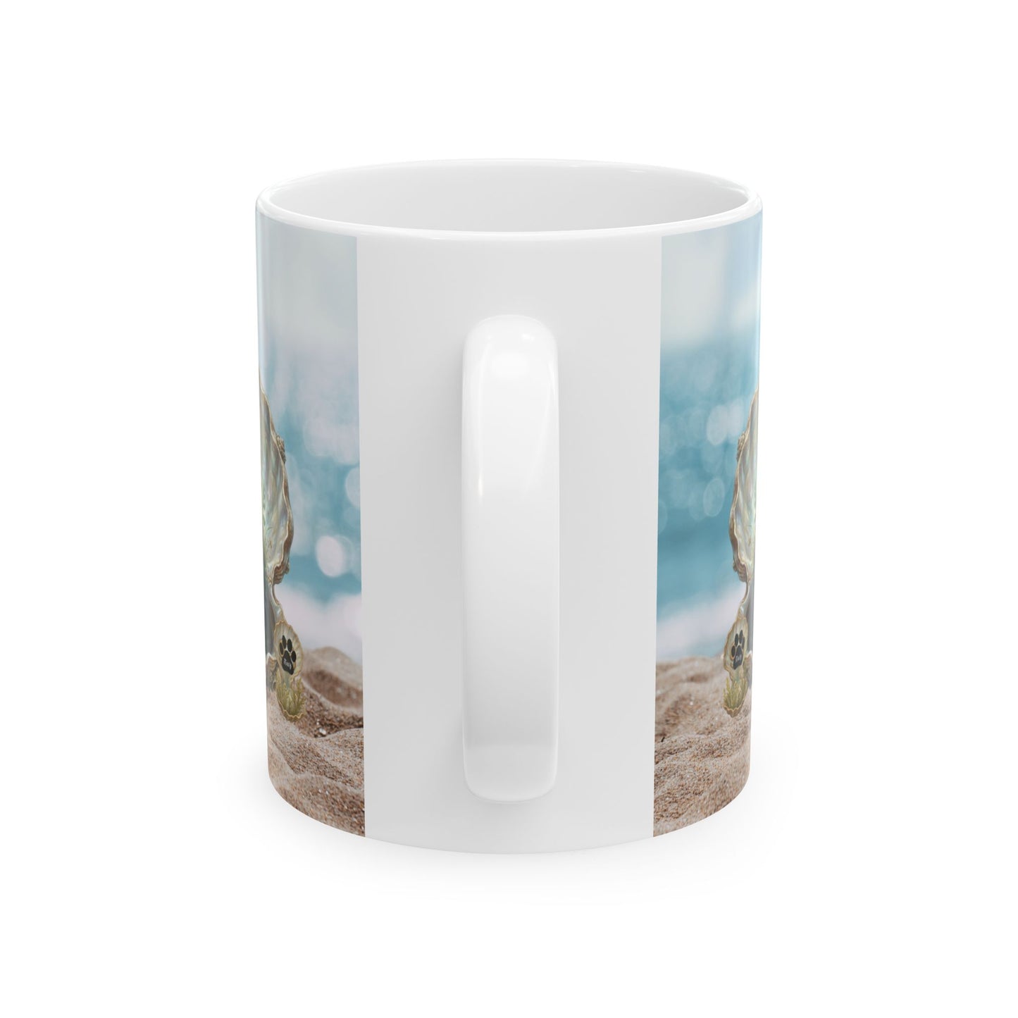 Cancer Zodiac Rottweiler Coastal Connection Ceramic Coffee Mug