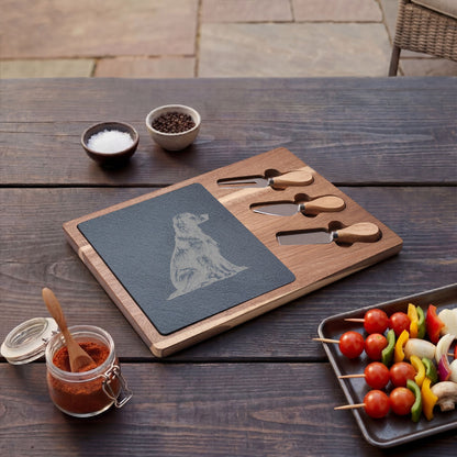 Irish Setter Engraved Charcuterie Board, Dog Lover Cheese Board & Serving Platter
