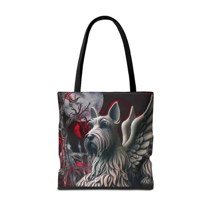 Scottish terrier Gargoyle Tote Bag