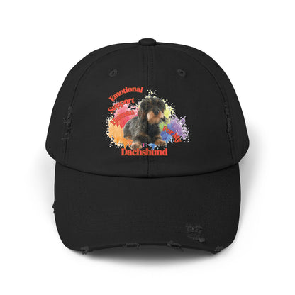Emotional Support Human for my Dachshund wire haired hat