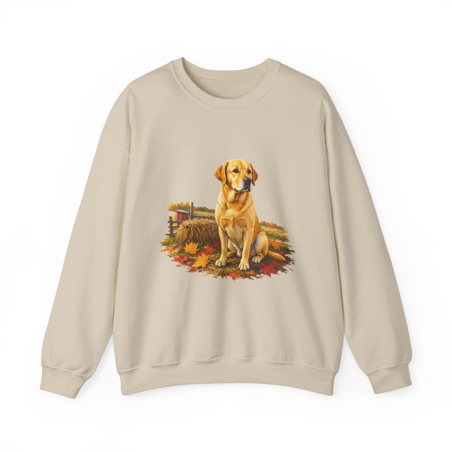 Golden Labrador Retriever Sweater Weather Sweatshirt