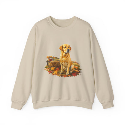 Golden Labrador Retriever Sweater Weather Sweatshirt
