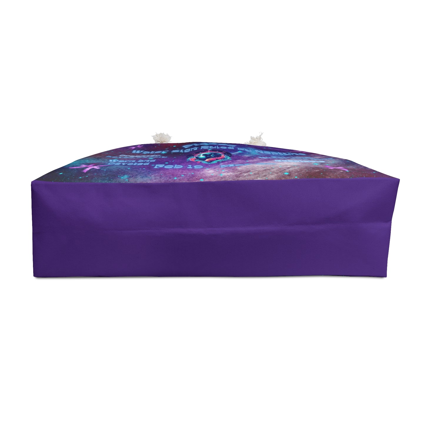 Celestial Zodiac Pisces as  St Bernard Weekender Bag - Dog Breed Zodiac
