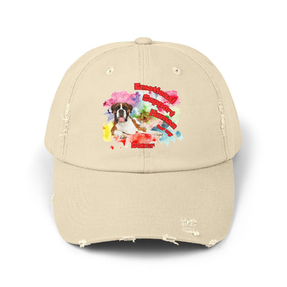 Emotional Support Human for my boxer hat