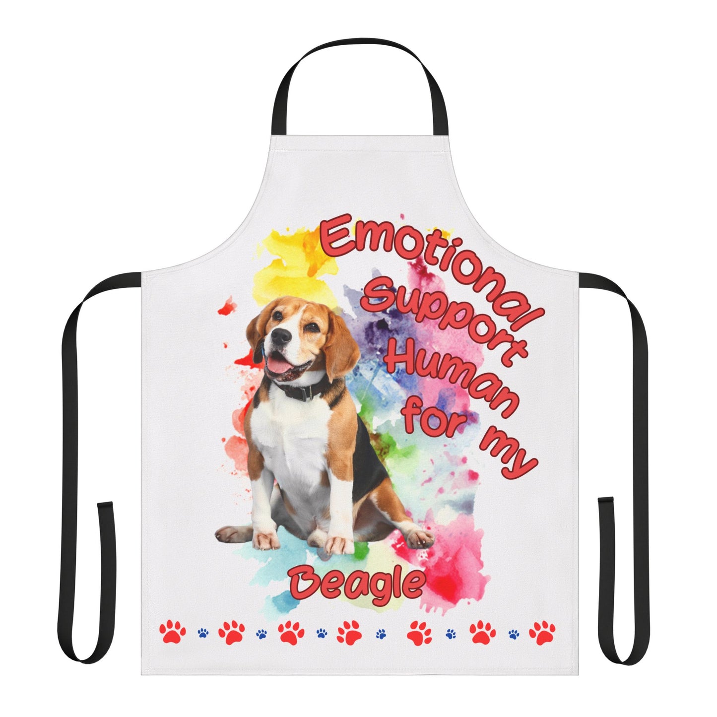 Emotional Support Human for my Beagle Apron