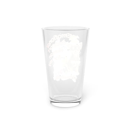 Emotional Support Human for my Chihuahua Clear Pint Glass