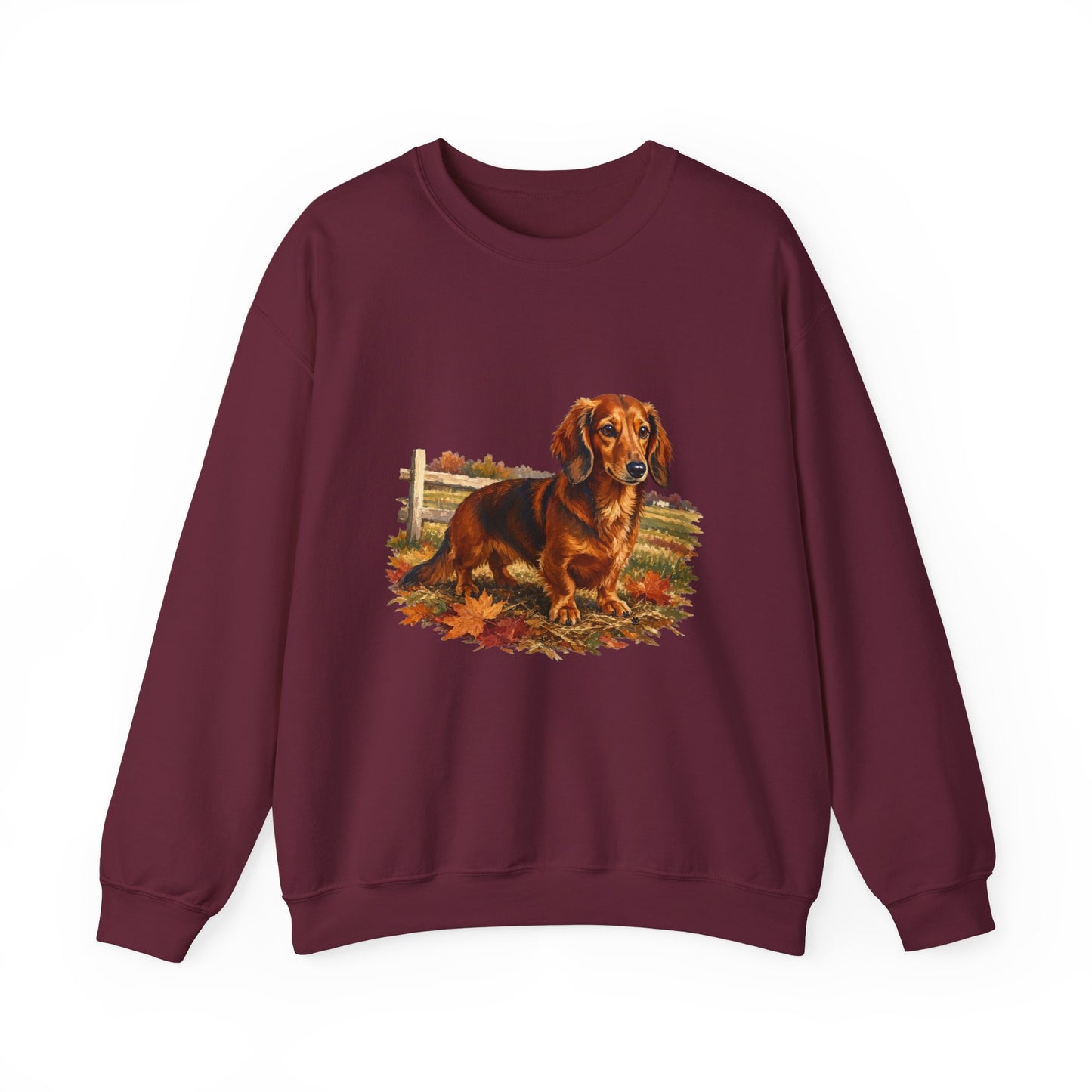 Long Hair Dachshund Sweater Weather Sweatshirt