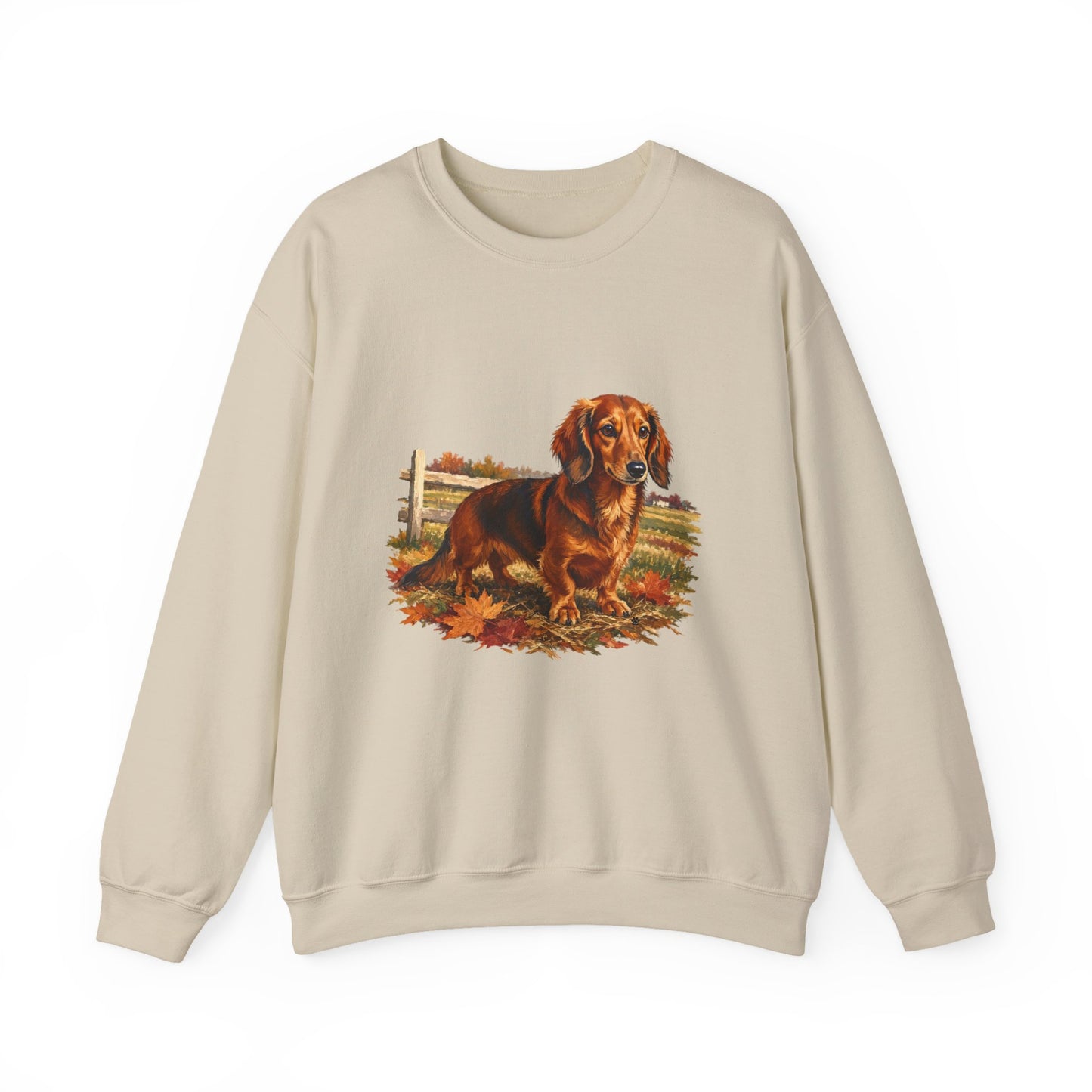 Long Hair Dachshund Sweater Weather Sweatshirt
