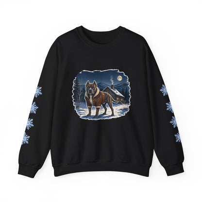Pitbull Smoky Mountain Christmas Sweatshirt