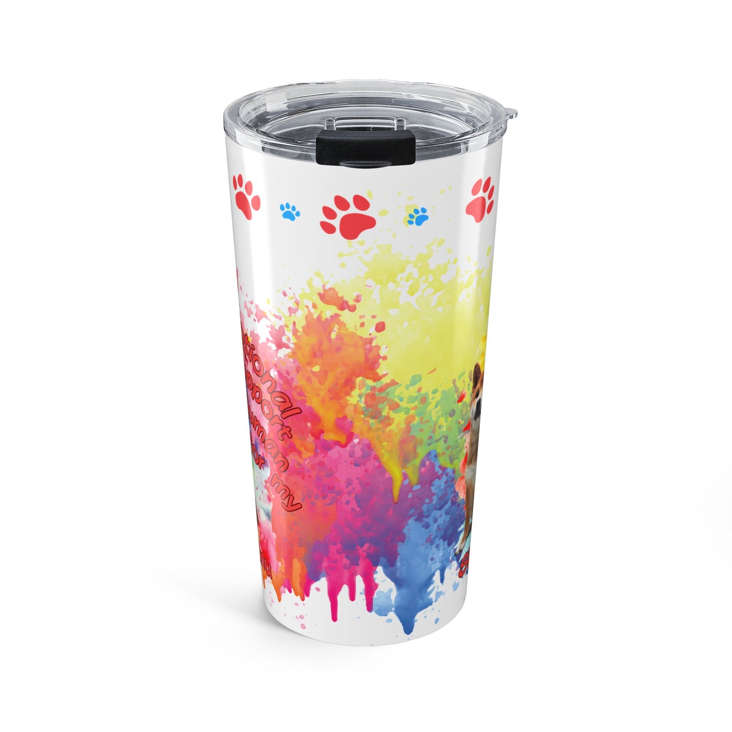 Emotional Support Human for my Shiba Inu Coffee Tumbler
