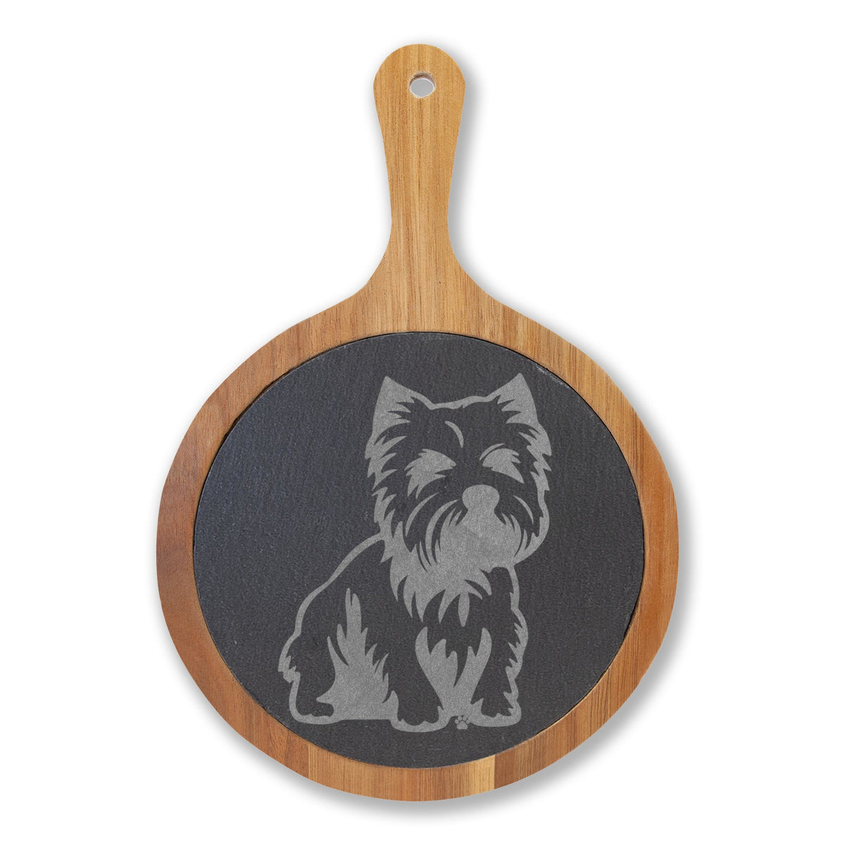 West Highland Terrier Engraved Charcuterie Board, Dog Lover Cheese Board & Serving Platter