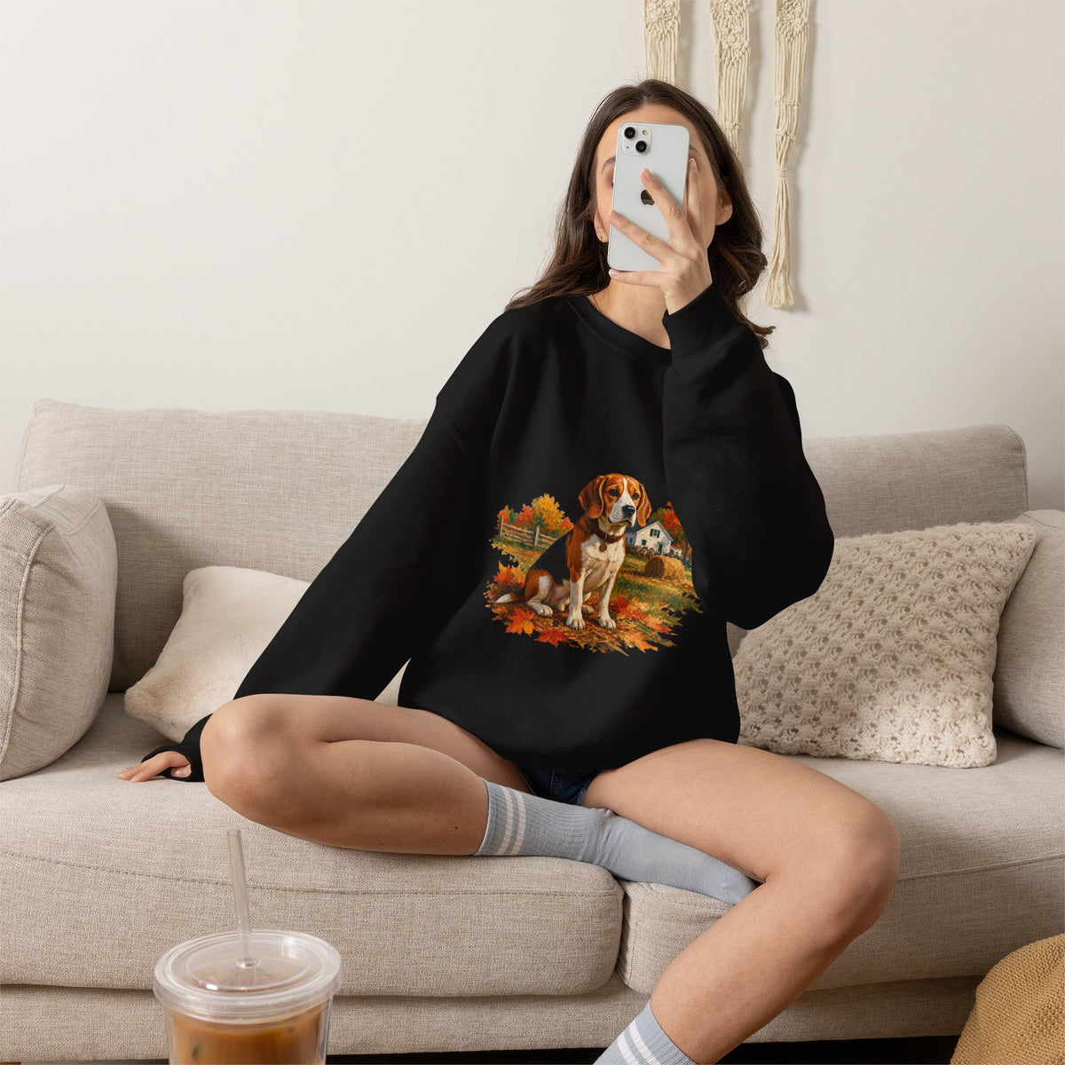 Beagle Sweater Weather Sweatshirt