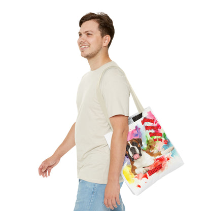 Emotional Support Human for my Boxer tote bag