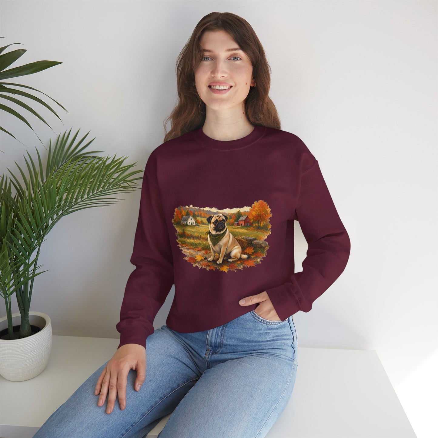 Pug Sweater Weather Sweatshirt