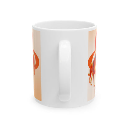 Labrador Retriever MS Awareness Coffee Mug – "Lean on Me" Ceramic Mug