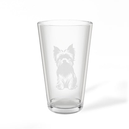 Yorkshire Terrier Engraved Pint Glass