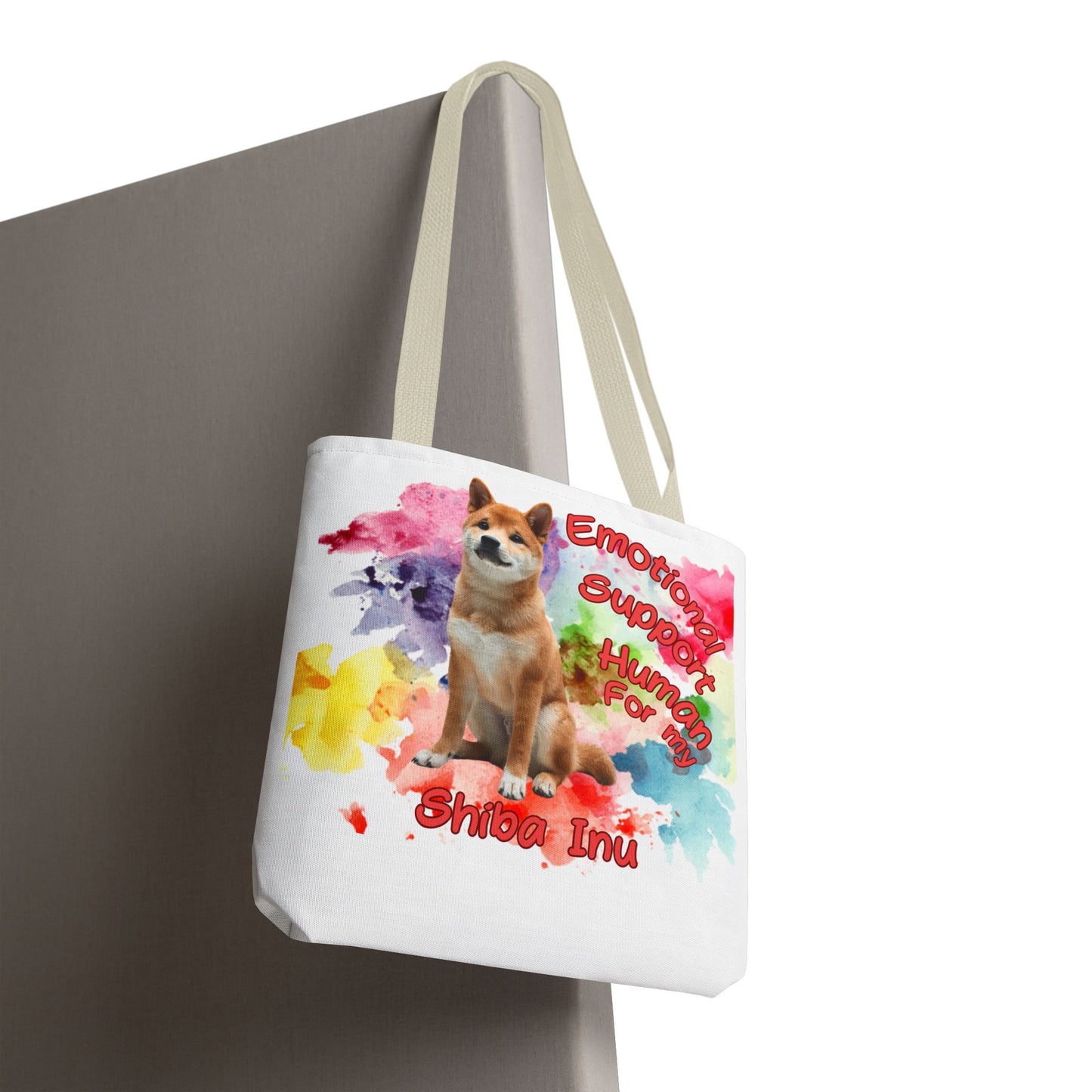 Emotional Support Human for my Shiba Inu Totebag