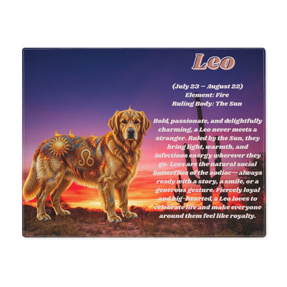 Golden Retriever Leo Elements Placemat