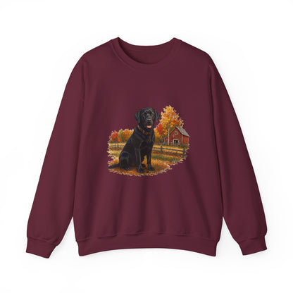 Black Labrador Retriever Sweater Weather Sweatshirt