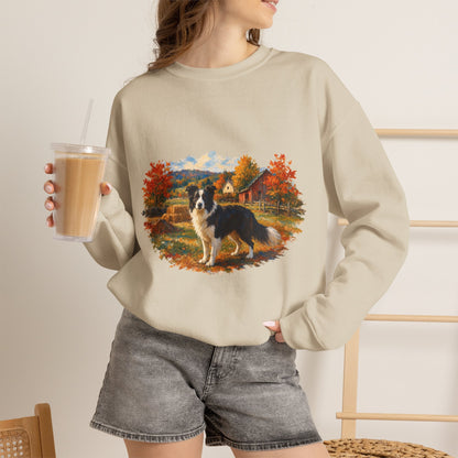 Border Collie Sweater Weather Sweatshirt