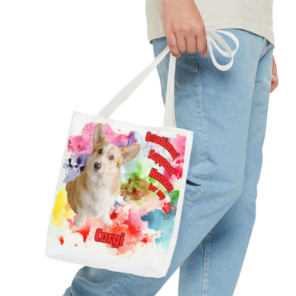 Emotional Support Human for my Corgi Tote bag