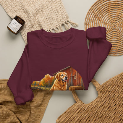 Golden Retriever Sweater Weather Sweatshirt