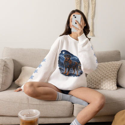 Rottweiler Smoky Mountain Christmas Sweatshirt